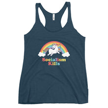 Load image into Gallery viewer, Socialism Kills Women's Racerback Tank Top