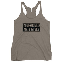 Load image into Gallery viewer, Menos Marx, Mais Mises Women's Racerback Tank Top