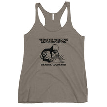 Load image into Gallery viewer, Heemeyer Welding & Demolition Women's Racerback Tank Top