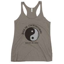 Load image into Gallery viewer, Build The Counter Economy Women's Racerback Tank Top