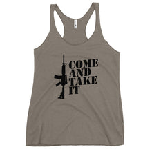 Load image into Gallery viewer, Come And Take It Women's Racerback Tank Top