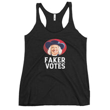 Load image into Gallery viewer, Faker Votes Women's Racerback Tank Top