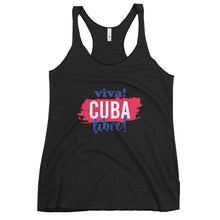 Load image into Gallery viewer, Viva Cuba Libre Women's Racerback Tank Top