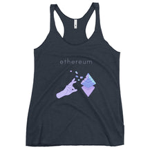 Load image into Gallery viewer, Ethereum Women's Racerback Tank Top