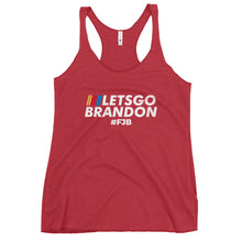 Load image into Gallery viewer, Lets Go Brandon Women's Racerback Tank Top