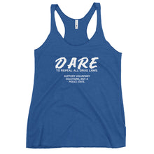 Load image into Gallery viewer, D.A.R.E. to Repeal Women's Racerback Tank Top