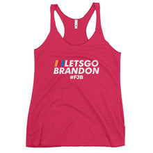 Load image into Gallery viewer, Lets Go Brandon Women's Racerback Tank Top