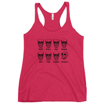 Load image into Gallery viewer, Skulls Women's Racerback Tank Top