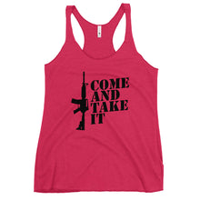 Load image into Gallery viewer, Come And Take It Women's Racerback Tank Top