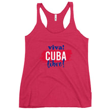 Load image into Gallery viewer, Viva Cuba Libre Women's Racerback Tank Top
