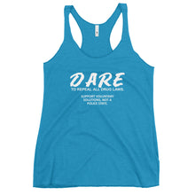 Load image into Gallery viewer, D.A.R.E. to Repeal Women's Racerback Tank Top