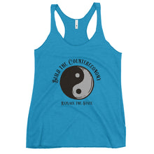 Load image into Gallery viewer, Build The Counter Economy Women's Racerback Tank Top