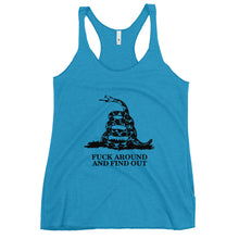 Load image into Gallery viewer, Fuck Around & Find Out Women's Racerback Tank Top