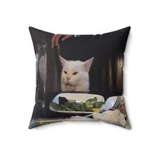 Load image into Gallery viewer, Woman Yelling At Cat (B) Pillow
