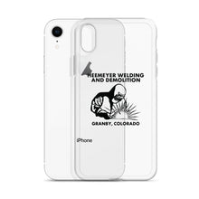 Load image into Gallery viewer, Heemeyer Welding &amp; Demo Clear Case for iPhone®
