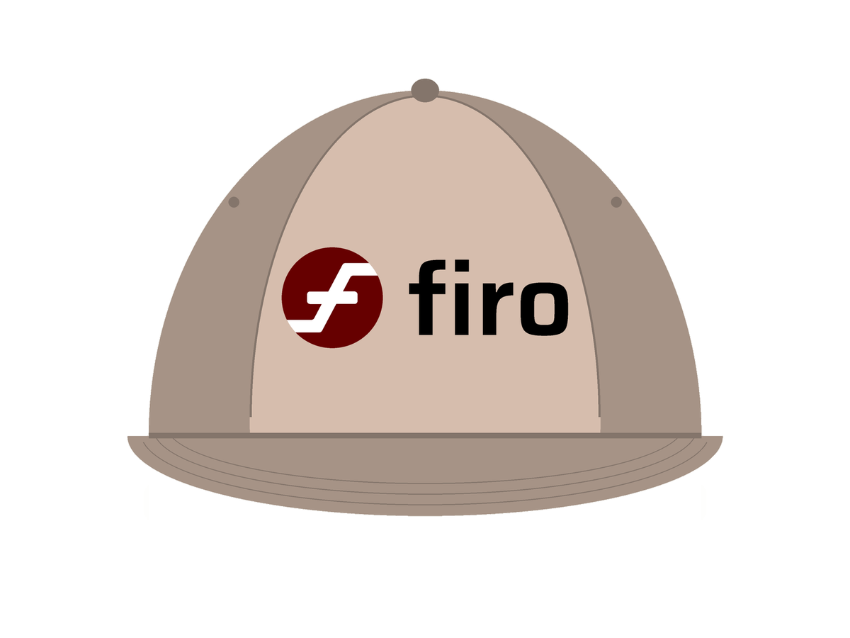 Firo Logo Embroidered Dad Hat (design mockup)
