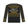 Yo Ho Ho and a Bottle of ARRR Ugly Xmas Sweater (design mockup)