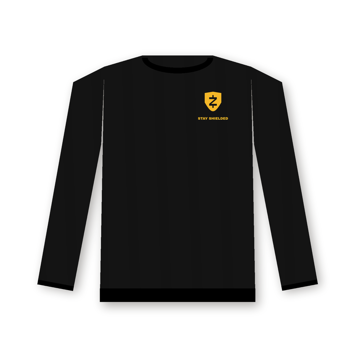 Stay Shielded Embroidered Crewneck Sweatshirt (design mockup)