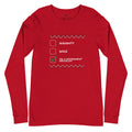 On A Government Watch List Long Sleeve Christmas Tee