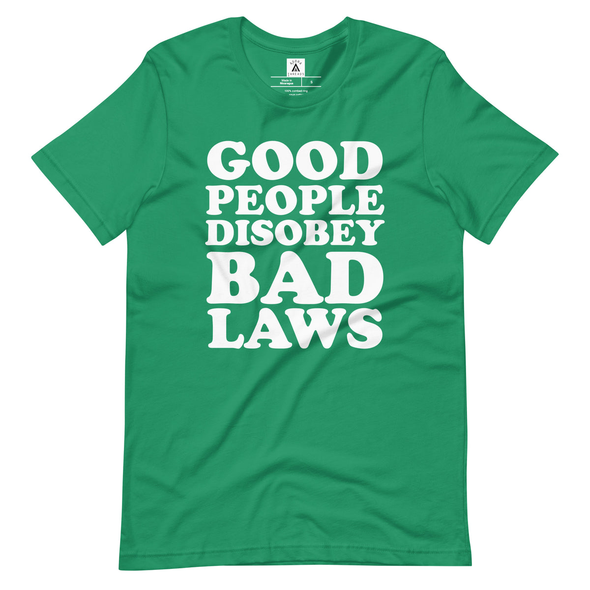 Good People Disobey Bad Laws Tee