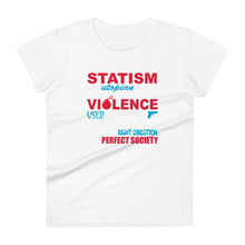 Load image into Gallery viewer, Statism Is, Women&#39;s Tee
