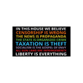 In This House Bumper Sticker