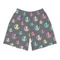 Pastel Agorist Men's Athletic Long Shorts