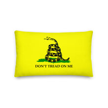 Load image into Gallery viewer, Don&#39;t Tread On Me Premium Pillow
