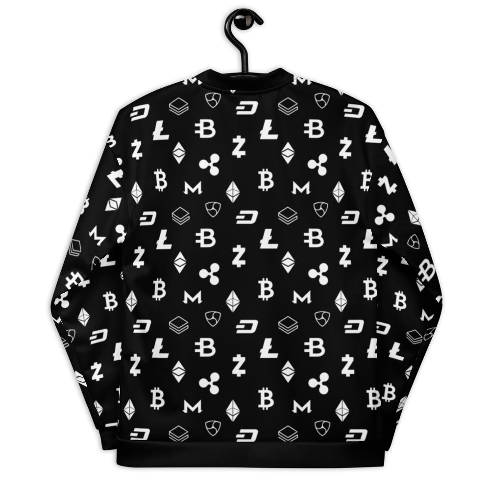 Crypto-Space Bomber Jacket