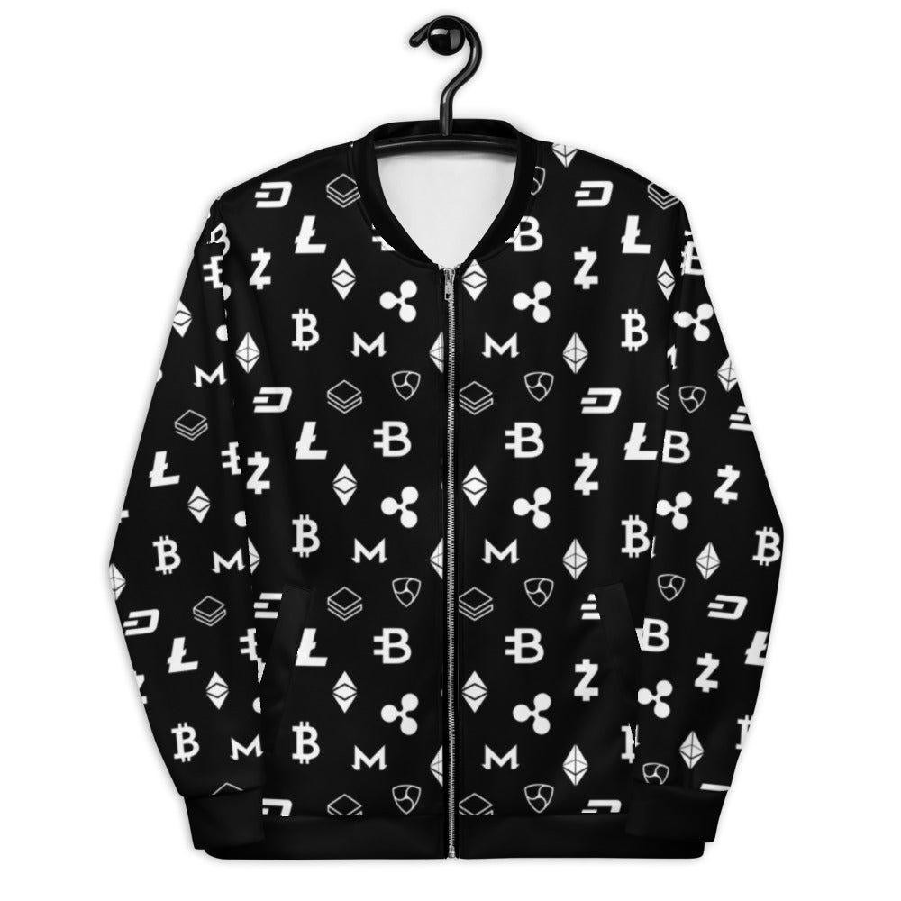 Crypto-Space Bomber Jacket