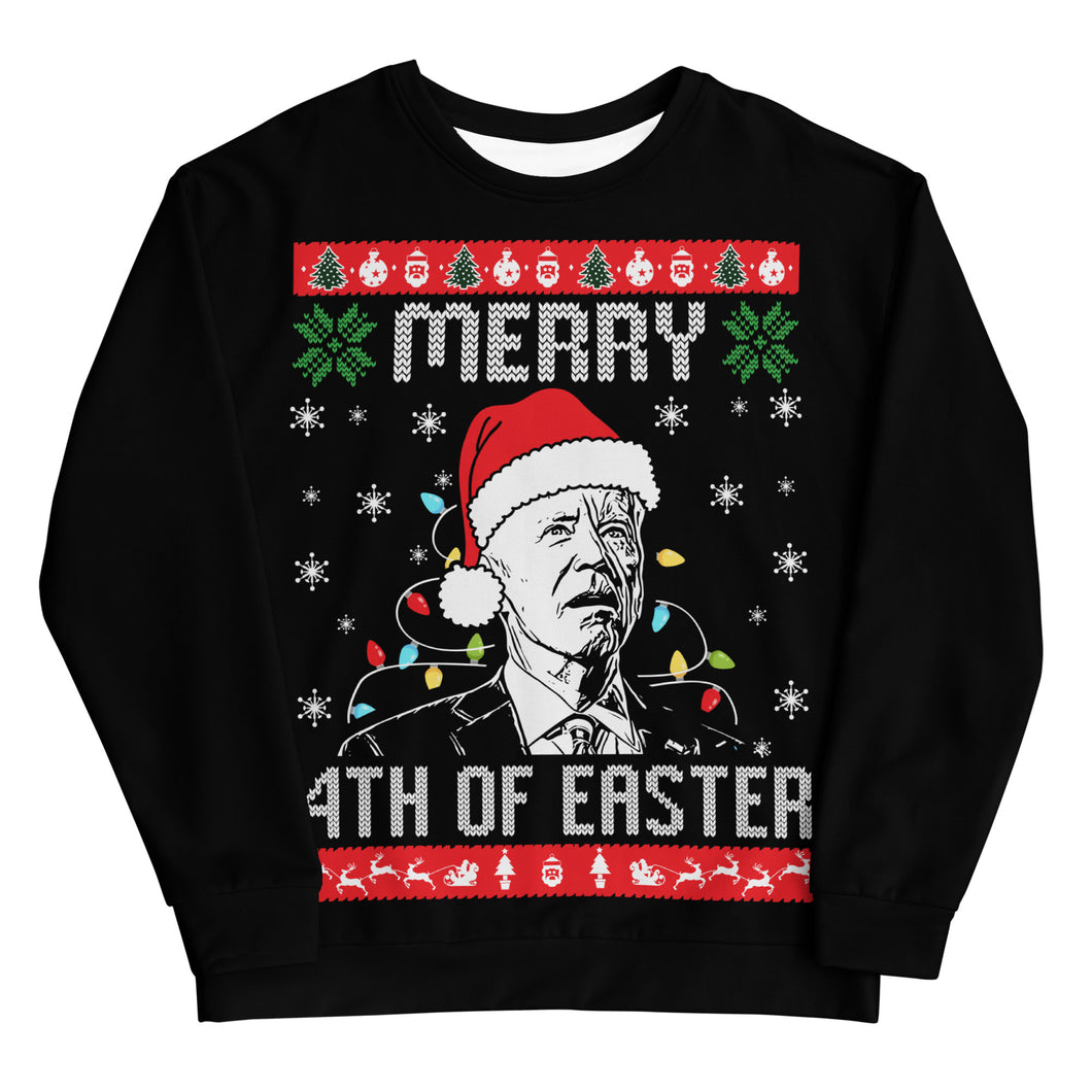 Merry 4th Of Easter Christmas Sweater