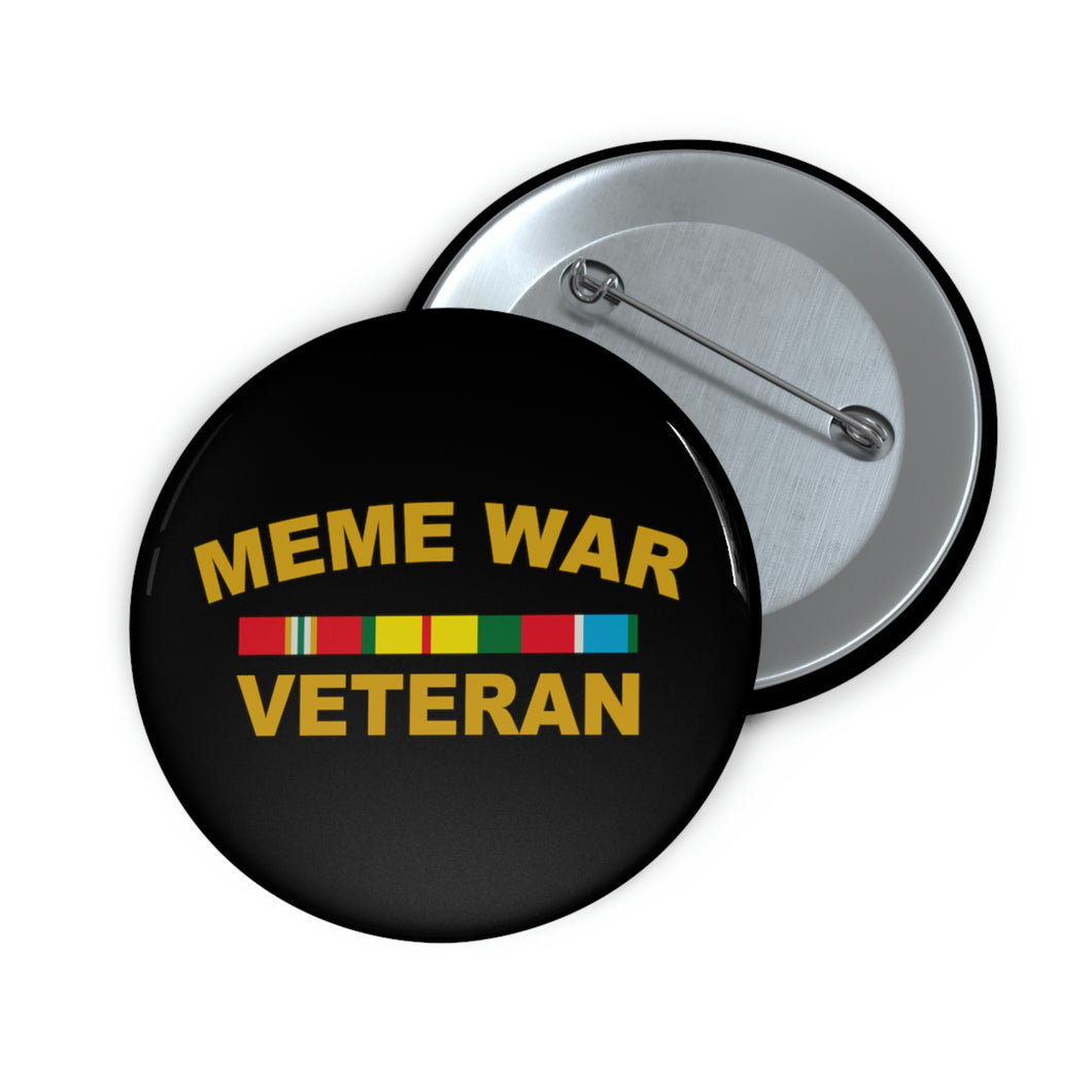 Meme War Veteran Pin