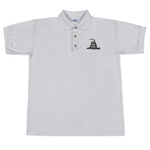 Load image into Gallery viewer, Don&#39;t Tread Embroidered Polo Shirt
