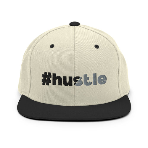 #hustle Snapback Hat