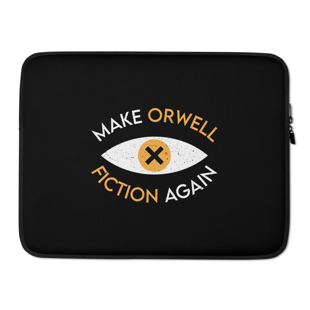 Make Orwell Fiction Again Laptop Sleeve