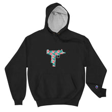 Load image into Gallery viewer, Floral Uzi Champion Hoodie
