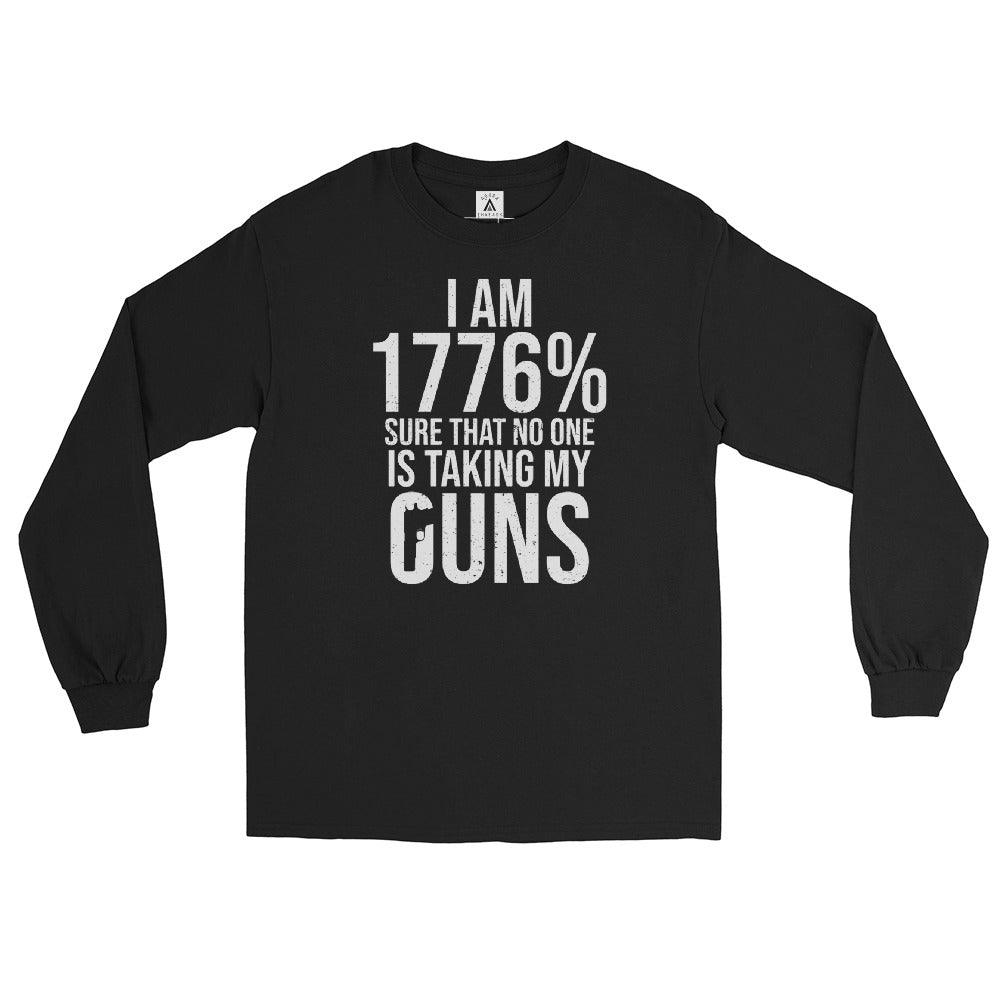 1776% Sure Men’s Long Sleeve Shirt