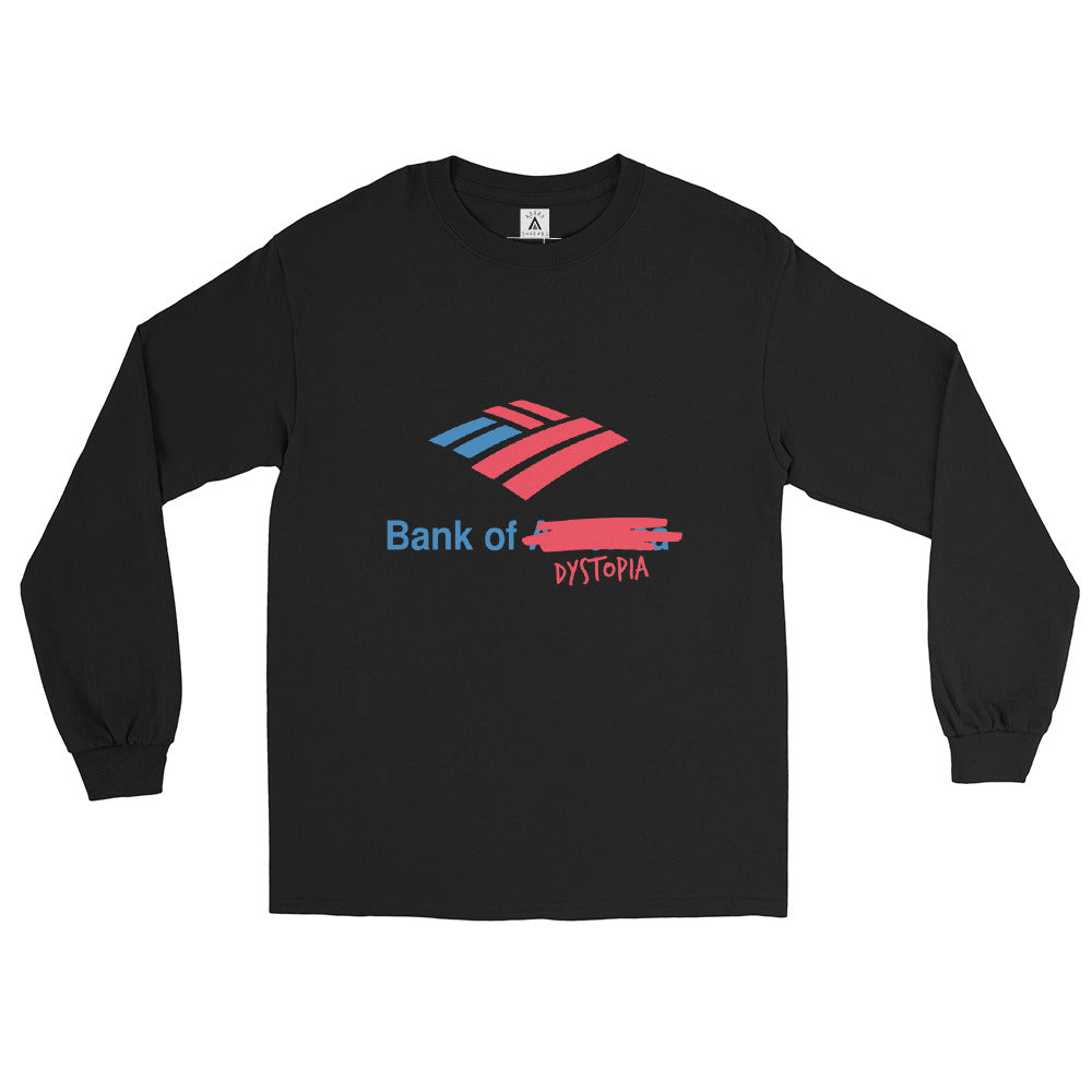 Bank of Dystopia Men’s Long Sleeve Shirt