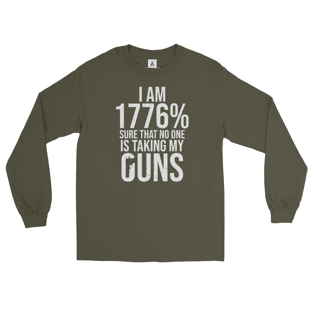 1776% Sure Men’s Long Sleeve Shirt