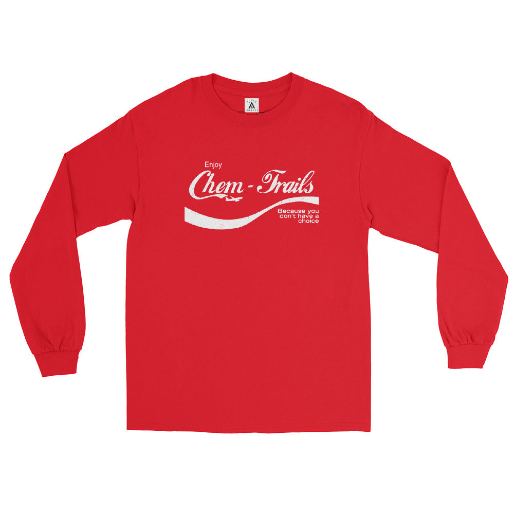 Enjoy Chem-Trails Men’s Long Sleeve Shirt