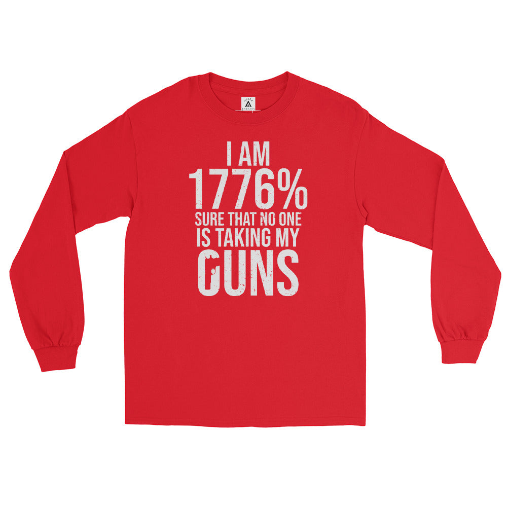 1776% Sure Men’s Long Sleeve Shirt