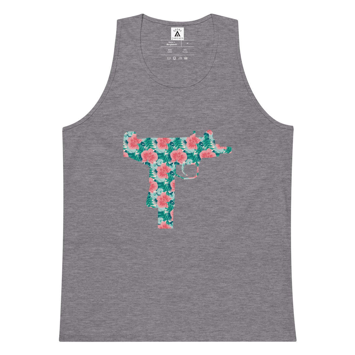 Floral Uzi Tank Top