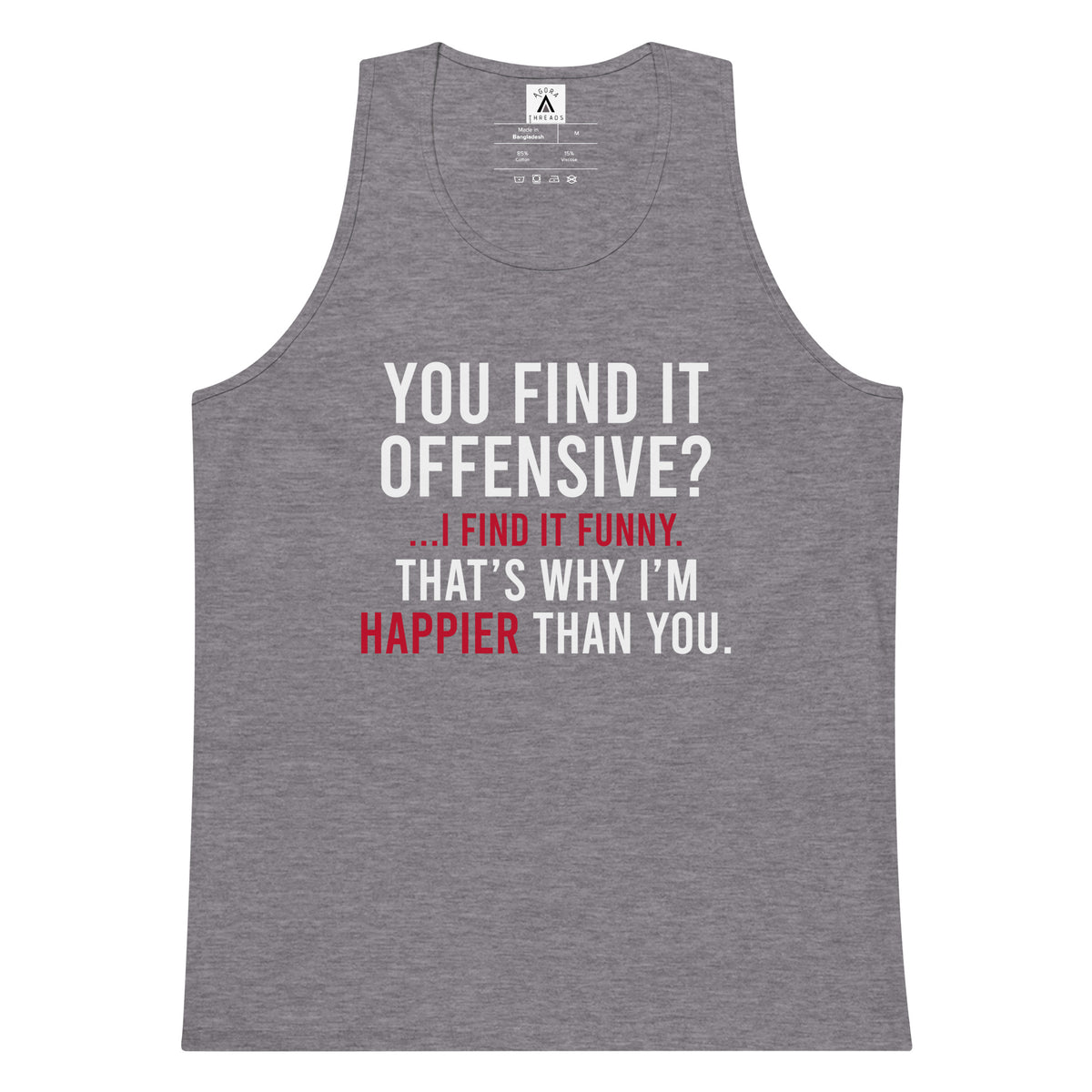 You Find It Offensive I Find It Funny Tank Top