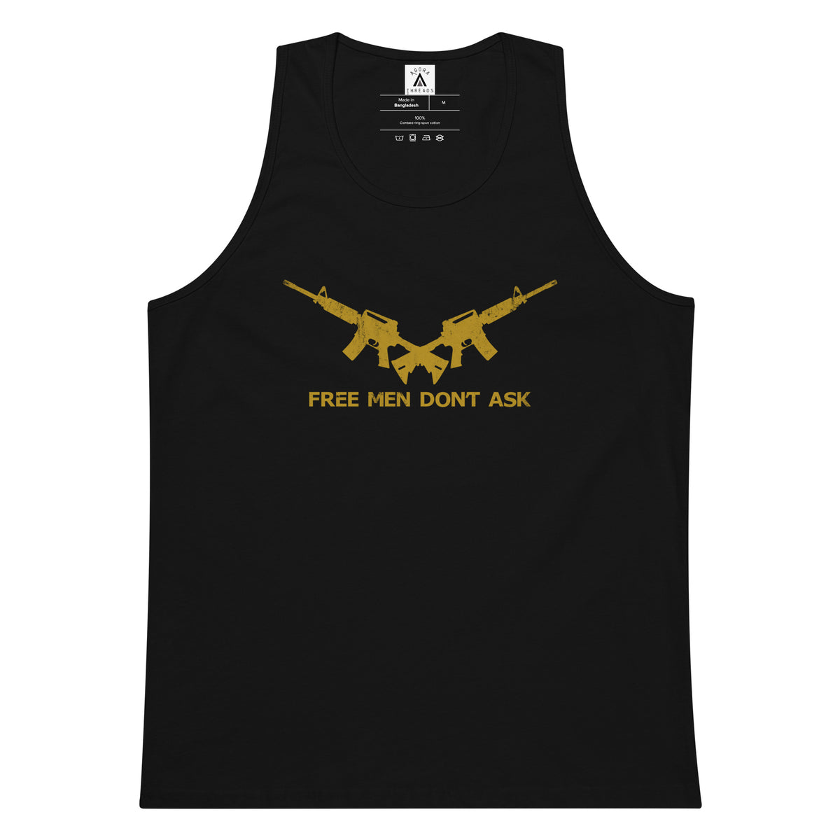 Free Men Dont Ask Tank Top