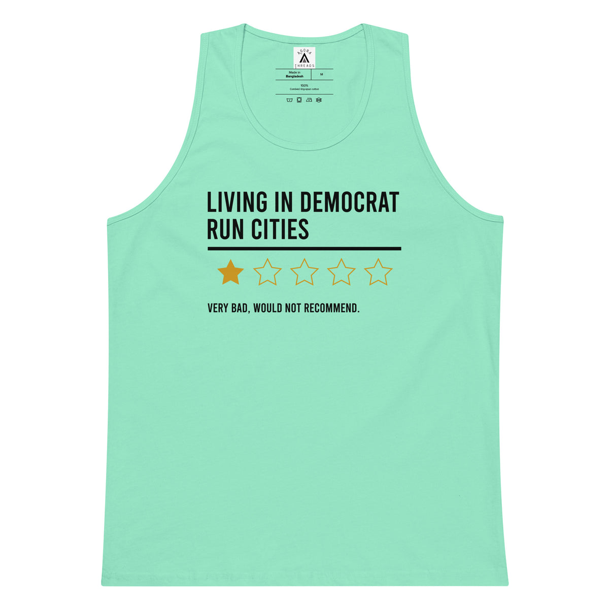Living In Democrat Cities Tank Top