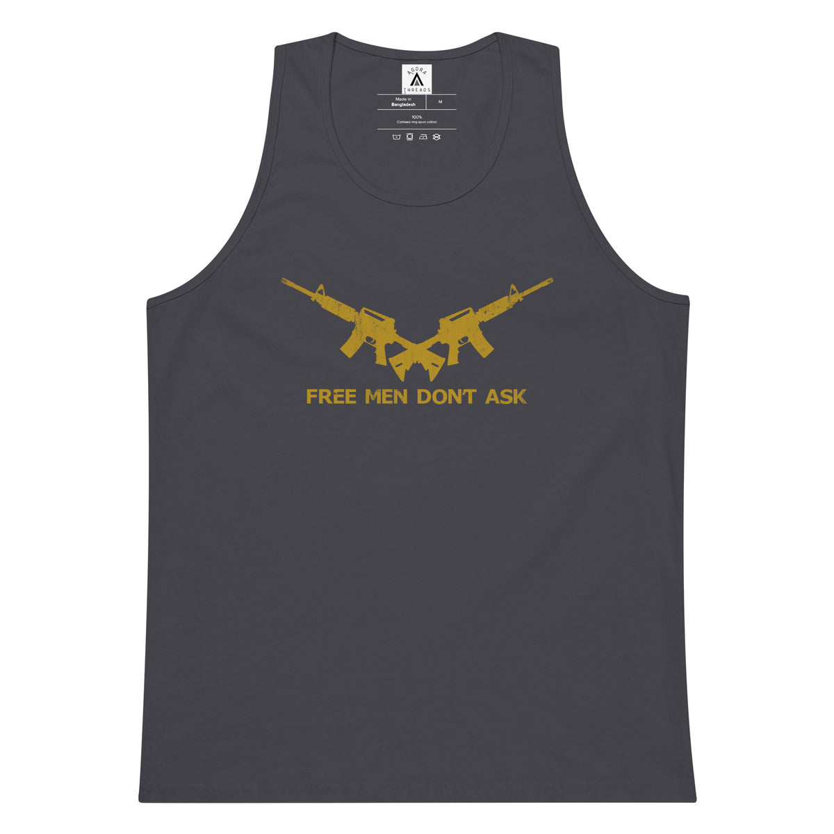 Free Men Dont Ask Tank Top