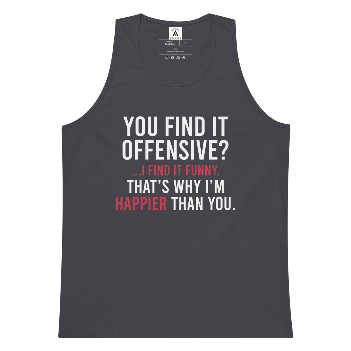 You Find It Offensive I Find It Funny Tank Top