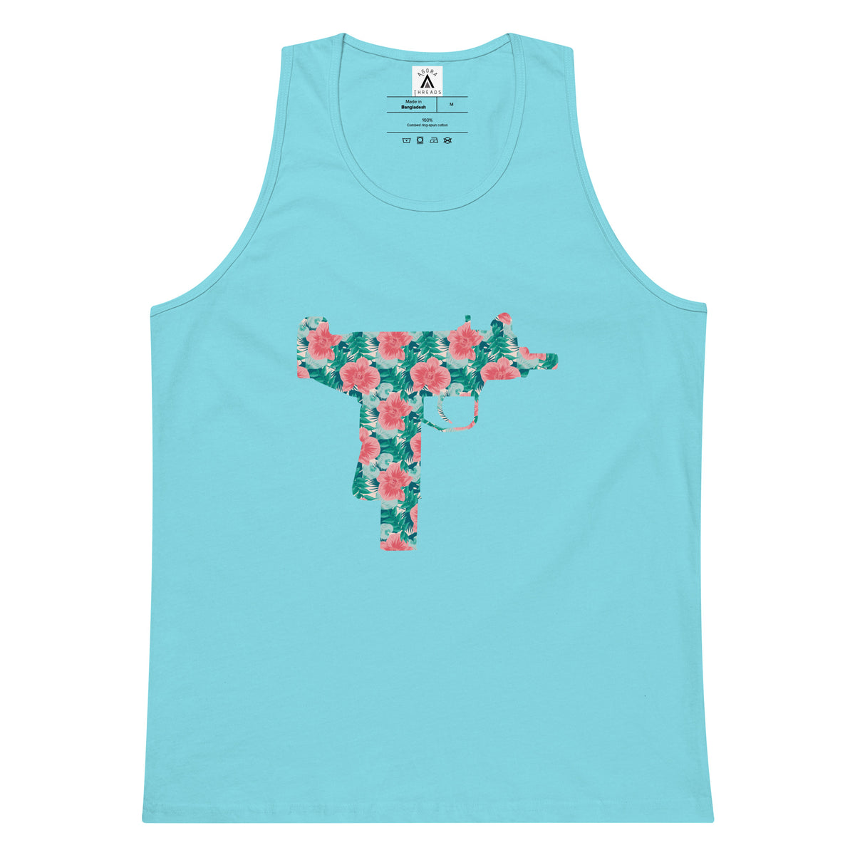 Floral Uzi Tank Top