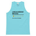 Living In Democrat Cities Tank Top
