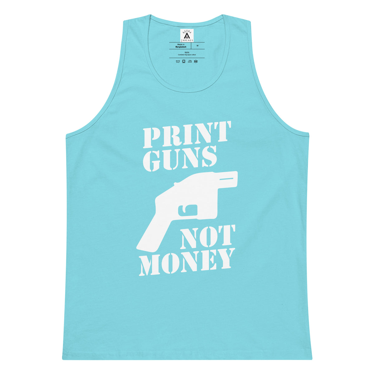 Print Guns, Not Money Tank Top
